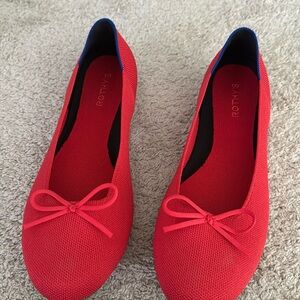 Rothy’s Brand new no box ballet flats with bows